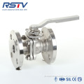 JIS10K Floating Full Port Flange 2PC Ball Valve